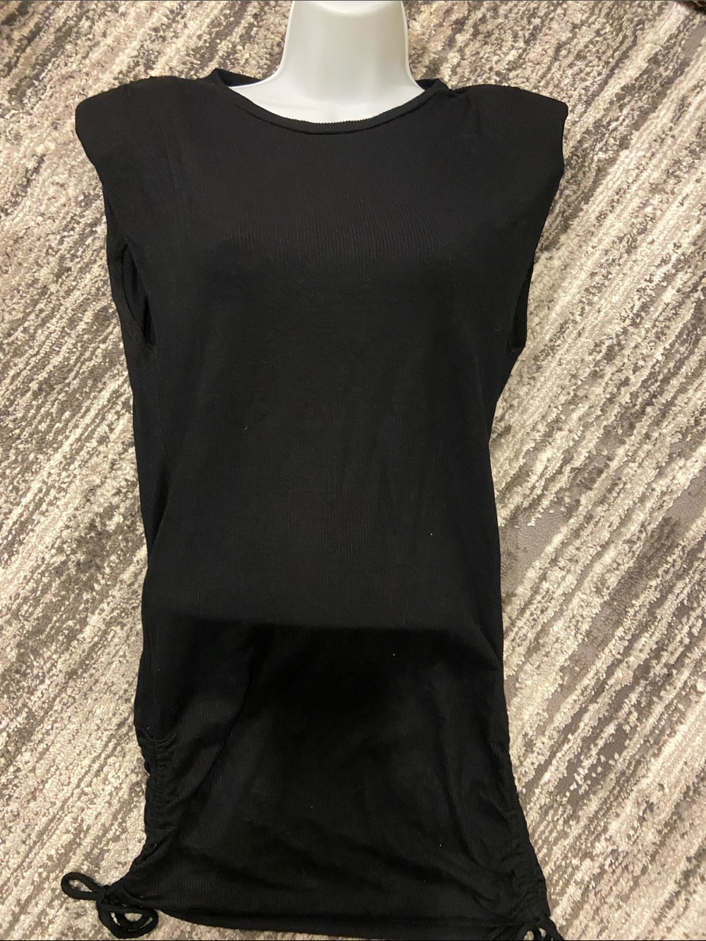 Lulus size small black sleeveless dress